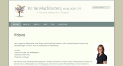 Desktop Screenshot of karriemacmasters.com